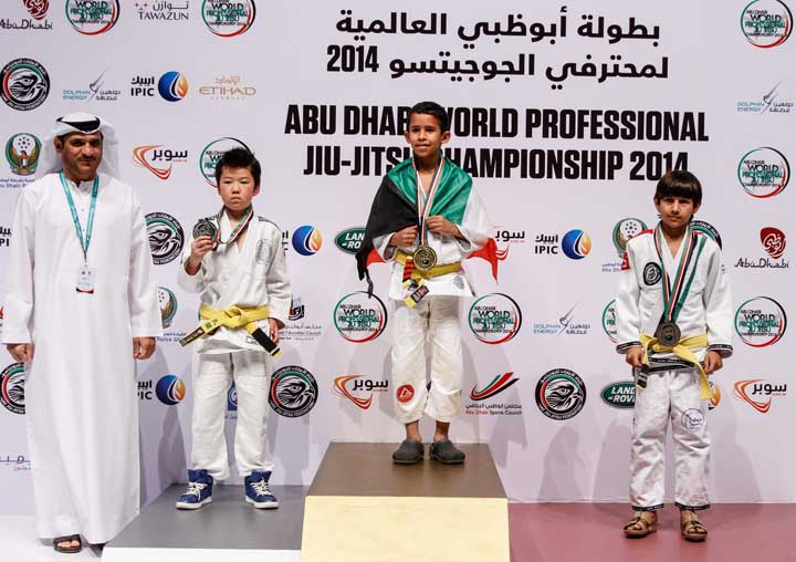 Awards-at-the-Children's-Cup-during-the-Abu-Dhabi-World-Proffesional-Jiu-Jitsu-Championship-2014